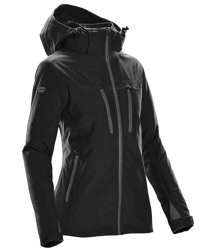 Stormtech Ladies Matrix System 3-in-1 Jacket - Black/Carbon