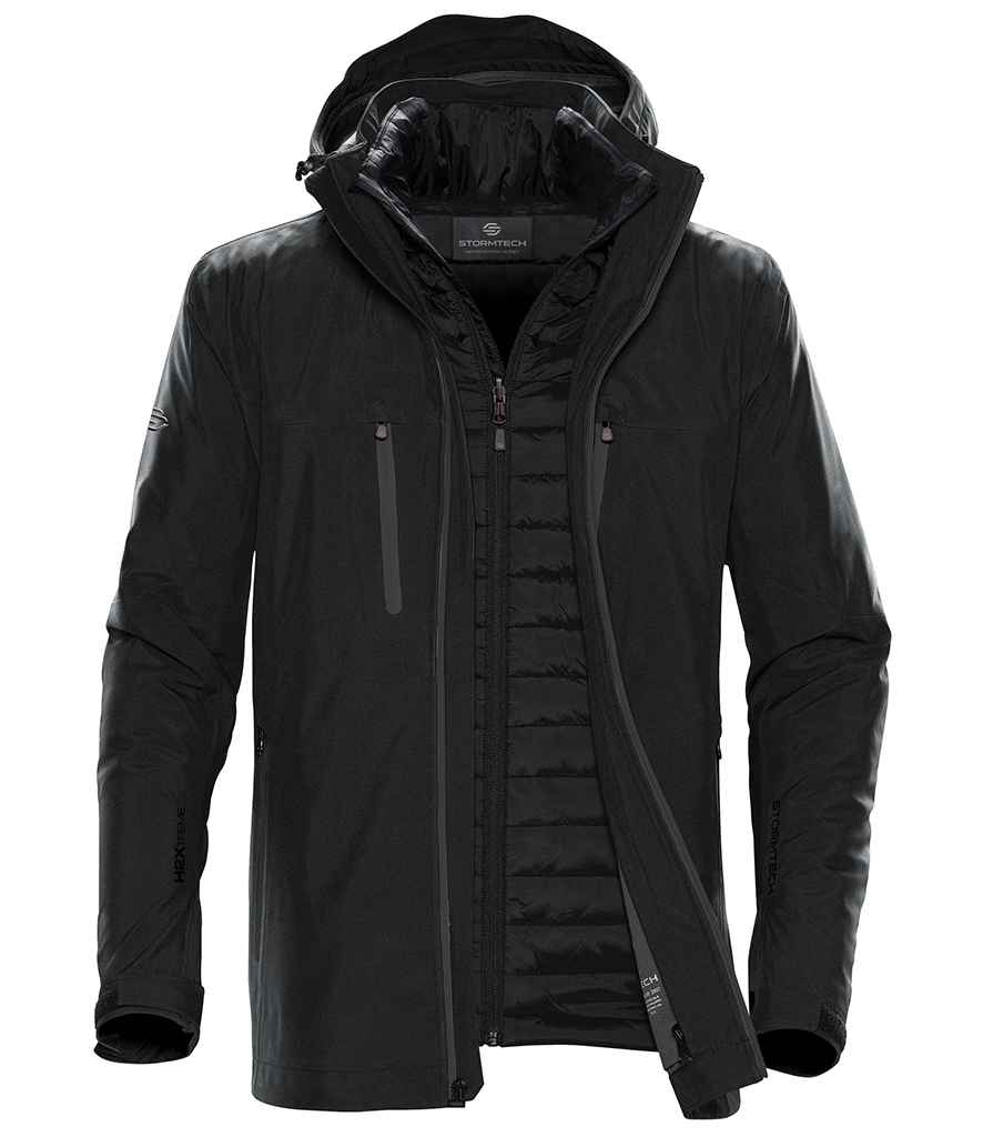 Stormtech Matrix System 3-in-1 Jacket - Black/Carbon