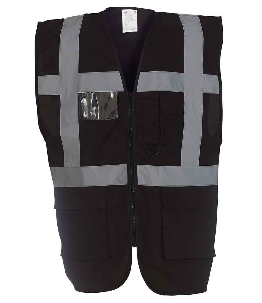 Yoko Executive Waistcoat - Black