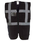 Yoko Executive Waistcoat - Black