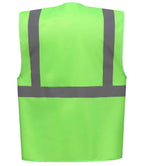 Yoko Executive Waistcoat - Lime Green