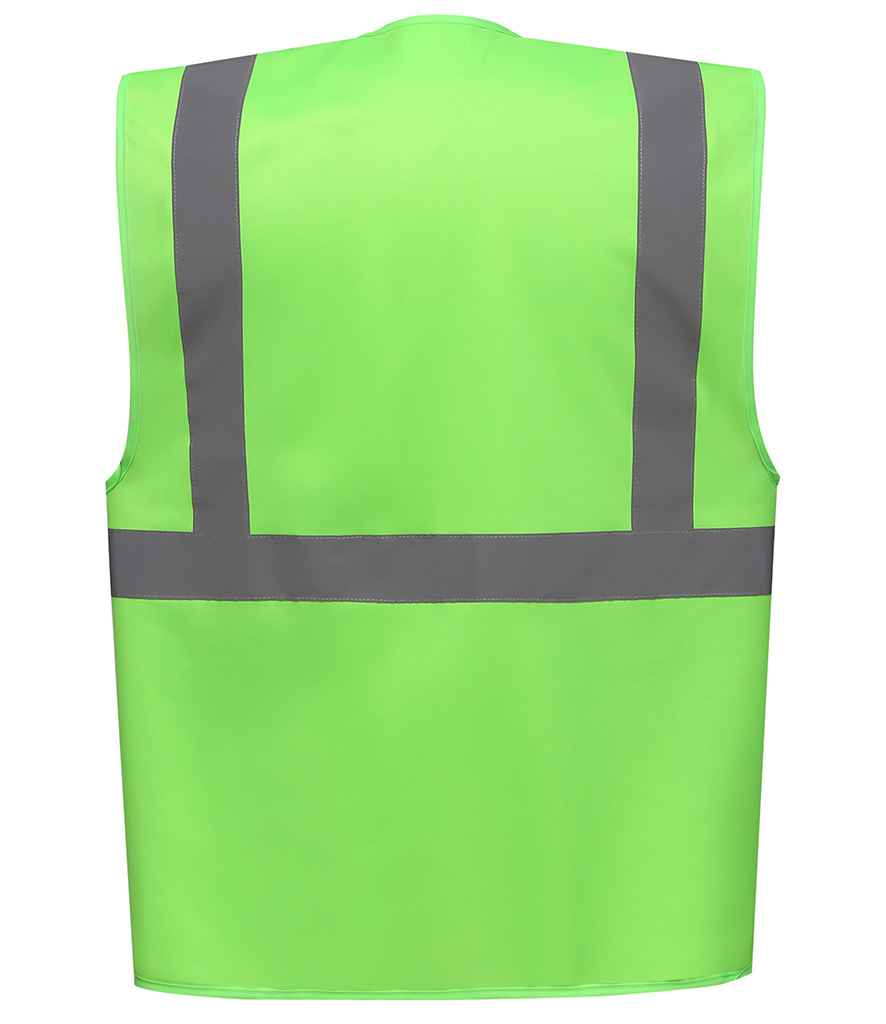 Yoko Executive Waistcoat - Lime Green
