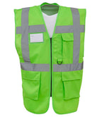Yoko Executive Waistcoat - Lime Green