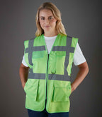 Yoko Executive Waistcoat - Lime Green