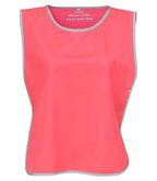 Yoko Hi-Vis Reflective Border Tabard - Pink