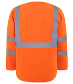 Yoko Hi-Vis Executive Long Sleeve Waistcoat - Orange