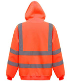 Yoko Hi-Vis Pull Over Hoodie - Orange
