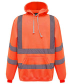 Yoko Hi-Vis Pull Over Hoodie - Orange