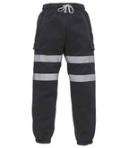 Yoko Hi-Vis Jog Pants - Black