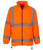 Yoko Hi-Vis Heavyweight Fleece Jacket - Orange