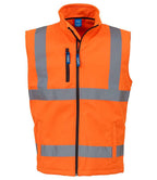 Yoko Hi-Vis Soft Shell Gilet - Orange