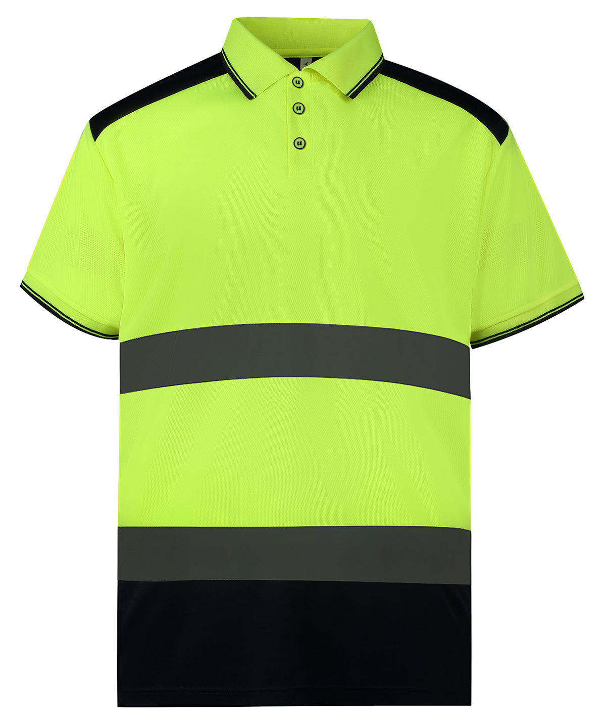 Hi-vis two-tone polo shirt (HVJ220)
