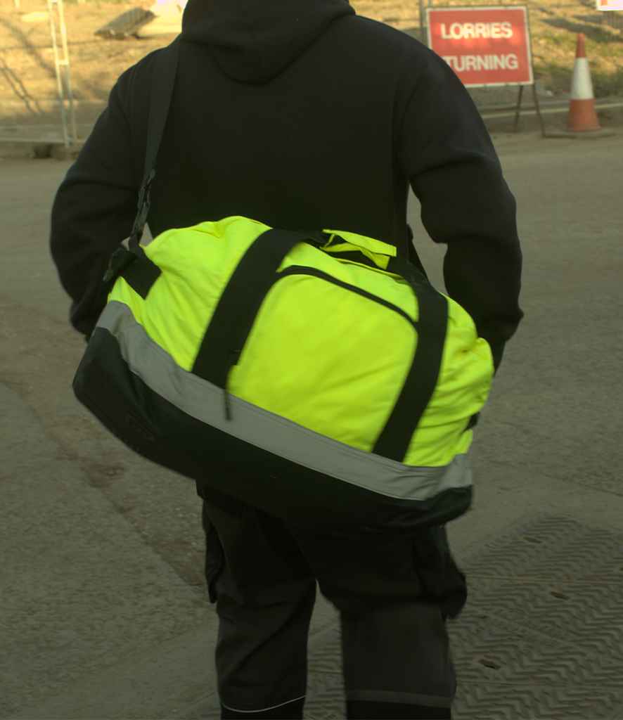 Yoko Hi-Vis Seattle Holdall - Yellow