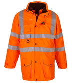 Yoko Hi-Vis Multi-Function 7-in-1 Jacket - Orange