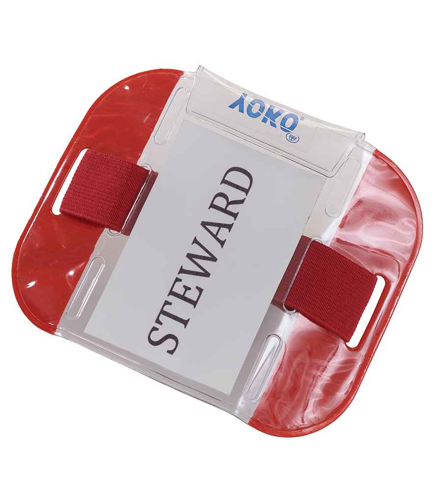 Yoko ID Arm Band - Red